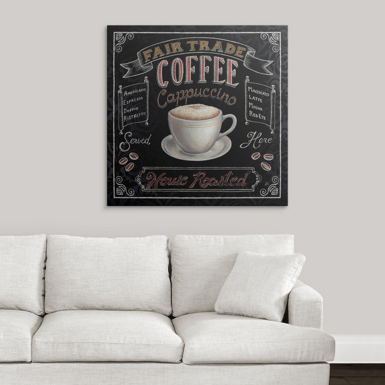« i », art textuel brissonnet, daphné Morning Treat, H 35 po x l 35 po x P 1,5 po, Toile