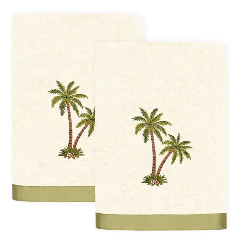Serviette de bain en coton turc, Beige