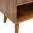 34.6*13.7*43 Inches Multi-Functional Modern Minimalist Walnut-Colored MDF Shoe Cabinet - Perfectly Blends Into Nordic, And Industrial Style Homes-1208331362