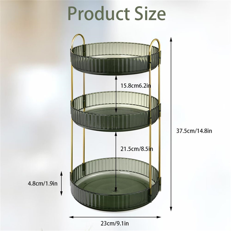 Azazel Plastic Makeup Organiser