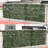 Artificial Evergreen Leaf Privacy Fence Panel