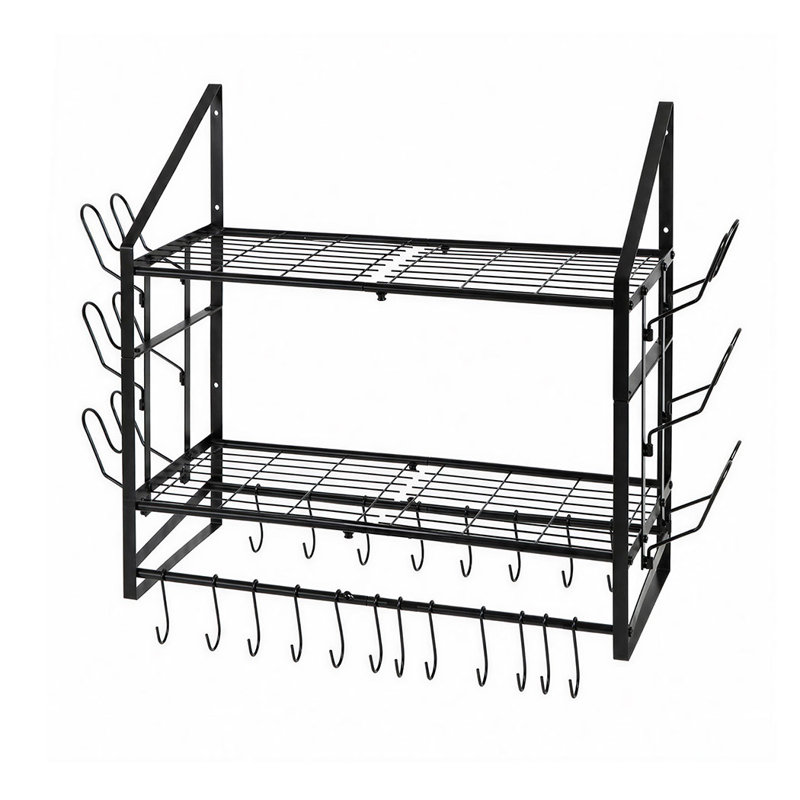 Iron Rectangle Hanging Pot Rack