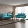 Riviera 70" Linen Blend Round Arm Sofa
