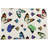 Butterflies Original Microfiber Rectangle Washable Rug-123393729