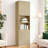 74.7'' H X 22'' W Tall Bookcase with Doors and Adjustable Shelves, 6-shelf Storage Bookshelf for Home Office and Living Room-1359993532
