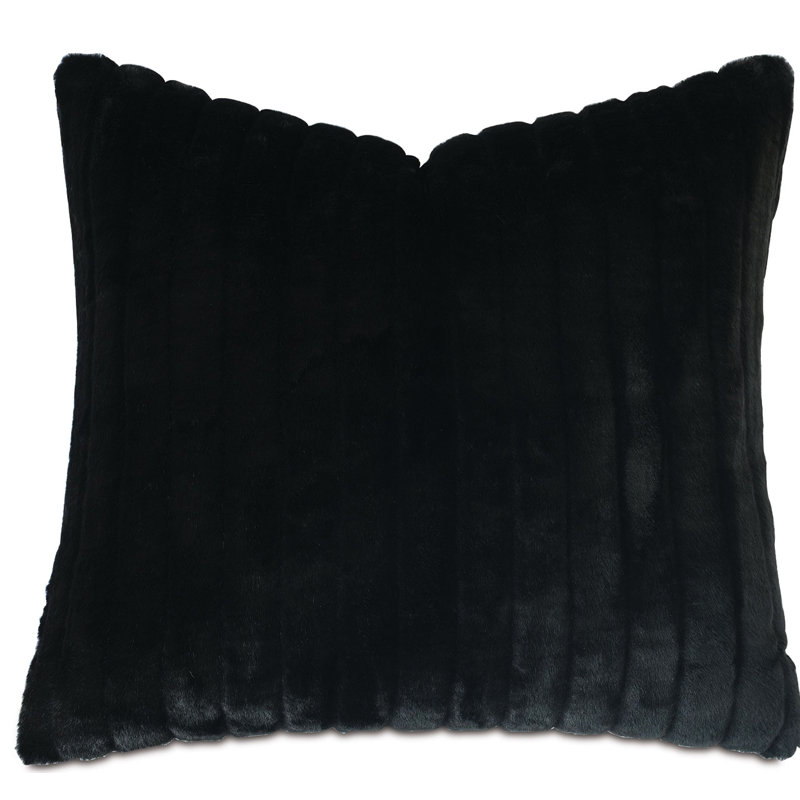 Taie décorative en fausse fourrure 27 po Kipling