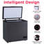 Frigidaire 7 cu. Pi. Congélateur coffre Garage-Ready, congélateur en granite avec thermostat réglable, bonde de dégivrage facile et panier grillagé amovible