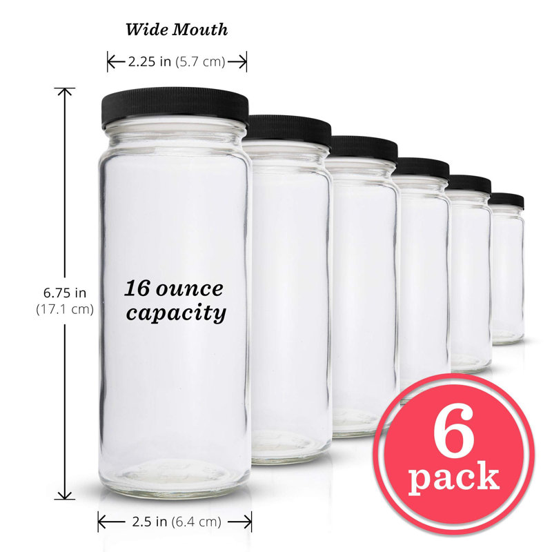 16 oz. LoochMee, Capuchons / noir