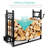 Abhilash 33.5'' W Metal Log Rack
