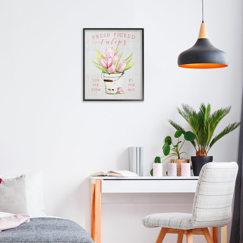 Giclée encadrée, par Lux + Me Designs, H 14 po x l 11 po, Giclée encadrée noir minuit