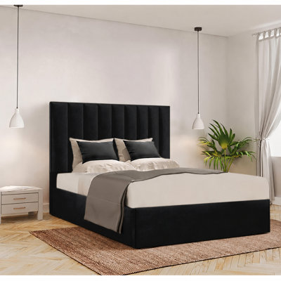 Besar Upholstered Ottoman Storage Bed