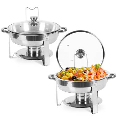 Catering Stainless Steel Electric Chafer Chafing Dish Buffet Food