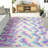 Zariyana Shag Performance Abstract Rug-1065540300