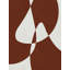 Abstract Terracotta Shapes Print by Other Artist-2135330050-2135330056-2135330161