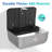 Trifold Hand Towel Dispenser For Bathroom - C Fold Paper Towel Dispenser Wall Mount With No-Hole Adhesive Installation, Compact 200 Sheets Large Capacity For Home, Apartment & RV-122359391