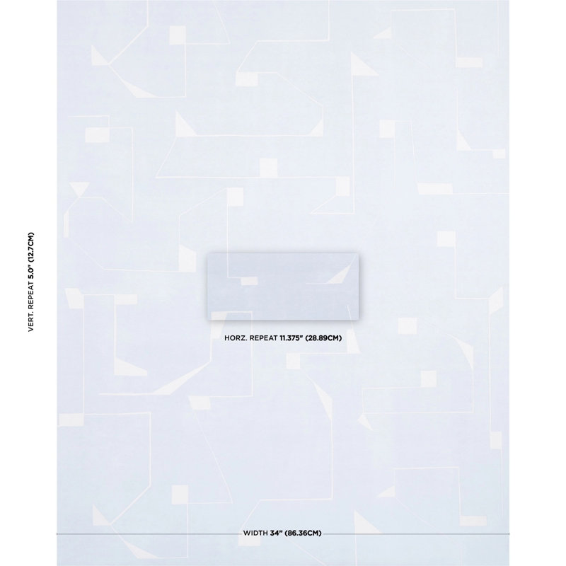 Papier peint Schumacher x Porter, Ciel