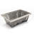 Foldable portable outdoor charcoal barbecue set