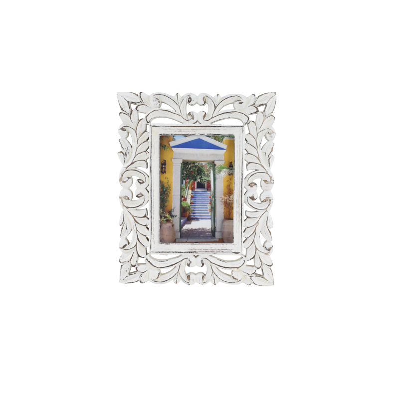 Cadre pour photo simple Spurgeon, Blanc, 5 po x 7 po