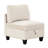 Living Room Sectional With Beige Corduroy Upholstery, 7 And Hidden Storage Modular Couch Fabric, Charging Ports-860317006