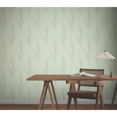 Papier peint Graceful Willow Putty