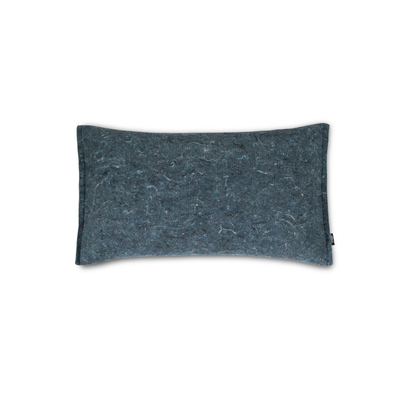 ETHICA Recycled Felt Rectangular Cushion - Red, Blue