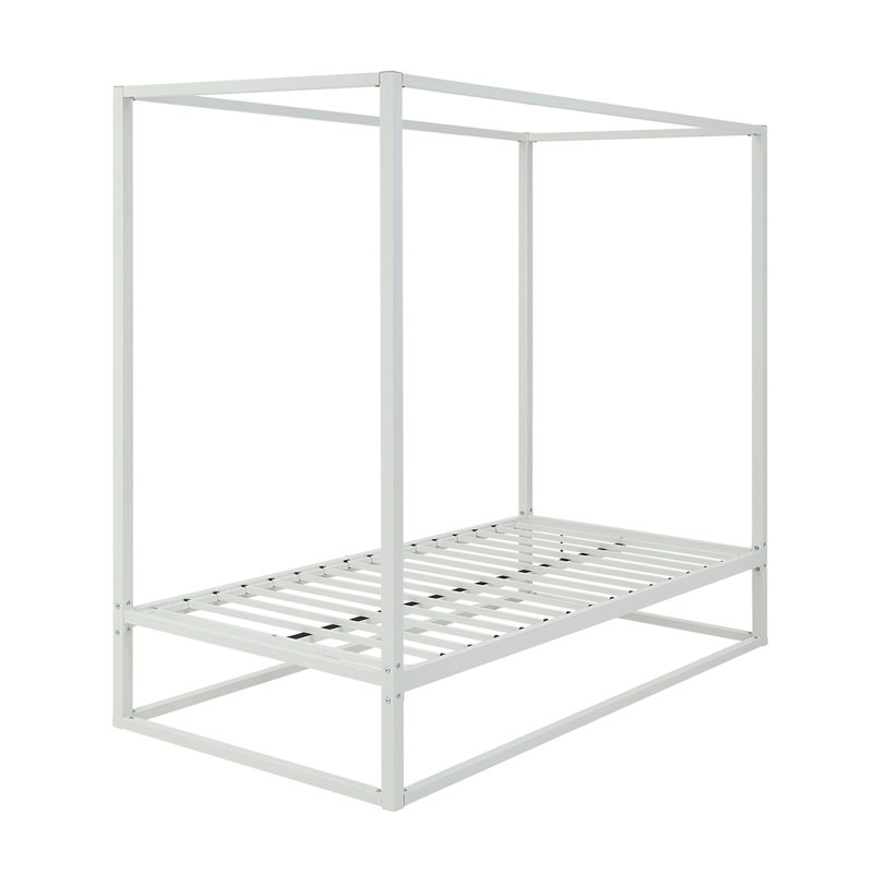 Bedoya Metal Bed, Single (3'), White