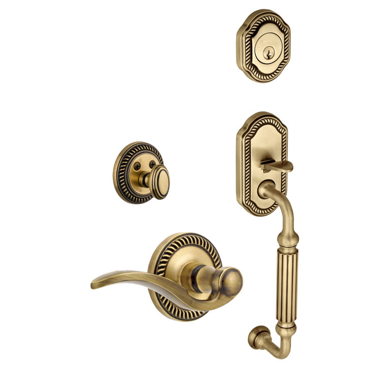 Poignée De Porte Privée Réversible Sans Pêne Dormant De Série F Accent