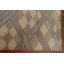 Tapis moderne à motif de treillis indien 9 x 12