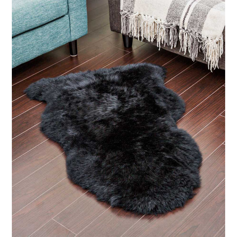 Tapis intérieur / extérieur noir New Zealand