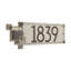Frank Lloyd Wright, plaque moderne abstraite cubique, 1 ligne standard-126347481-126078202-126077038