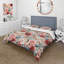 Pastel Bohemian Bliss - Motif floral - Ensemble de housse de couette floral - Microfibre de polyester-1207067236