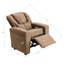 Fauteuil inclinable pour enfants avec un porte-gobelet, repose-pieds et dossier pour enfants