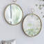 Miroir rond en fer