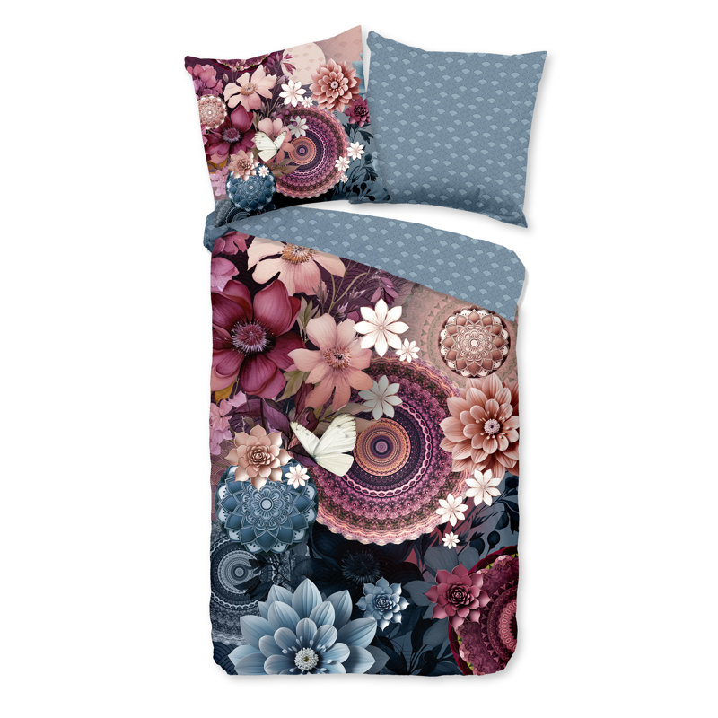 Cotton Duvet Cover Set, Single Duvet Cover + 1 Standard Pillowcase