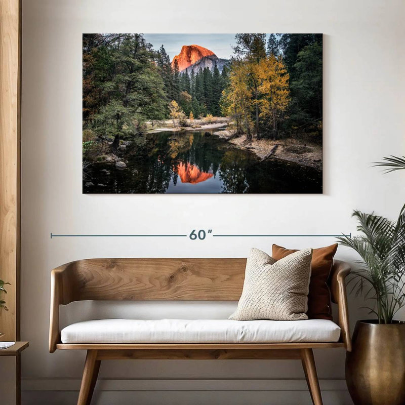Alvord Yosemite Glassy Creek, H 32 po x l 48 po