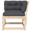 Shela Wood Outdoor Lounge Chair-350237312-350237313