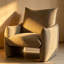 Fauteuil d'appoint en chenille-1429683441