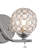 Bridget Light Dimmable Chrome Armed Sconce