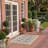 Courtyard Performance Geometric Indoor/Outdoor Area Rug-1184690507