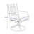 6 - Person Patio Dining Set with Rectangular Table , Cushions Included