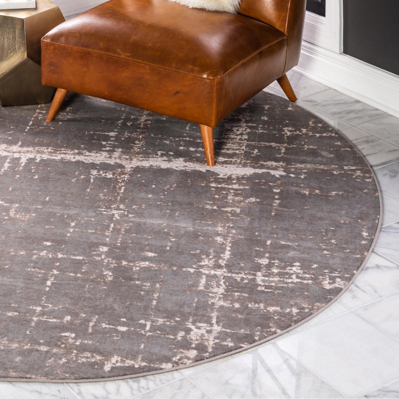 Uptown Lexington Avenue Grey Area Rug, Rectangle 8' x 10'