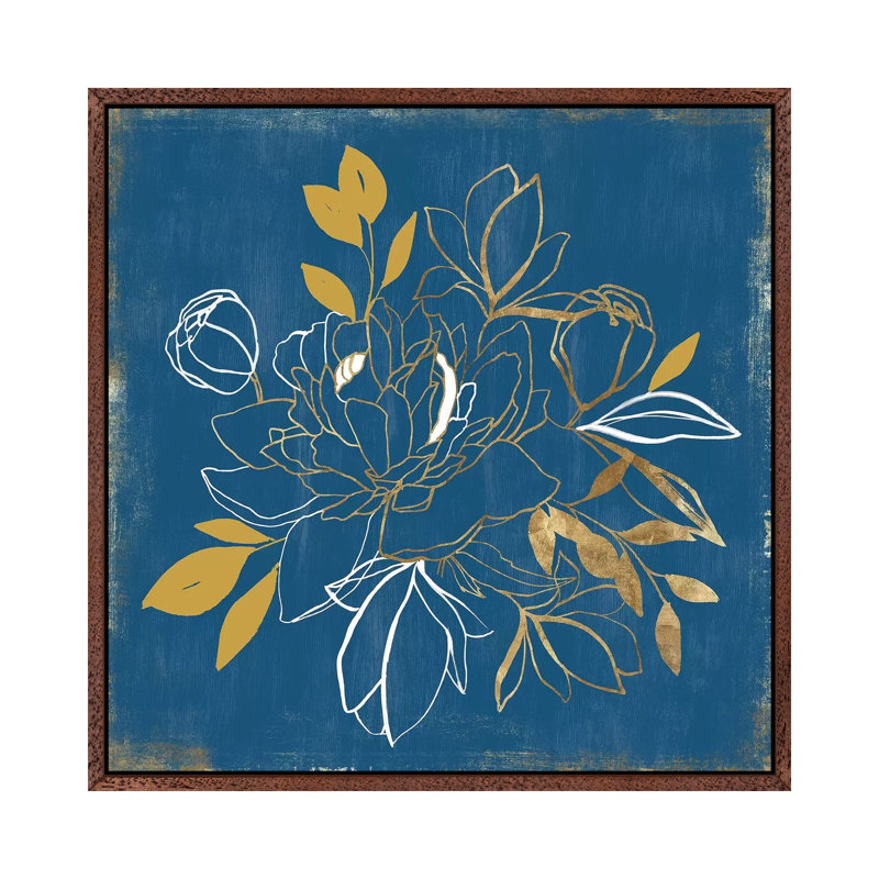 Callaia II by Isabelle Z - Print on Canvas, Brown Floater Framed, 93.98cm H x 93.98cm W x 3.81cm D