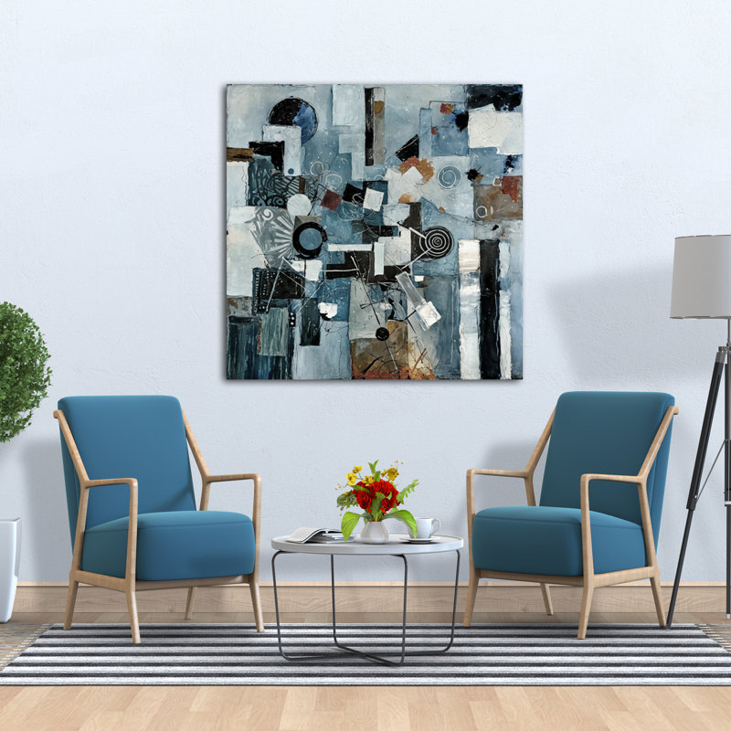 Labyrinthe urbain, 24" H x 24" W