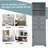Anegada Freestanding Bathroom Cabinet,Tall Storage Cabinet with 3 Drawers and Adjustable Shelves-202687699-253751228