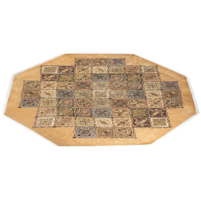 Classic One-of-a-Kind 9' 1" X 9' 1" Hand Knotted Area Rug