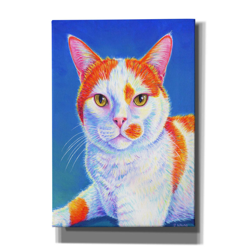 Sur toile, H 26 po x l 18 po x P 0,75 po