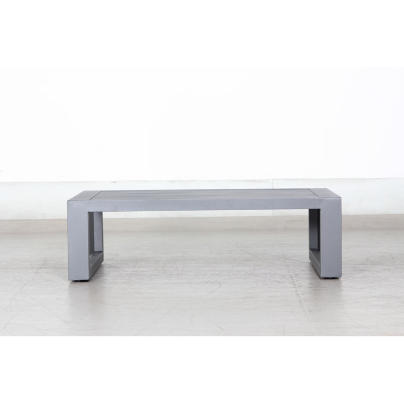 Table basse en aluminium Abyssinia