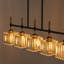 5 - Light Black/Gold Kitchen Island Pendant