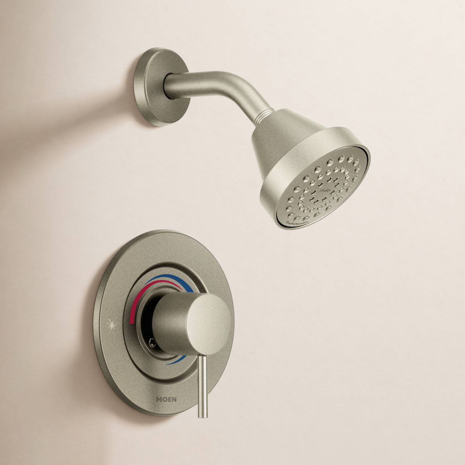 Align Posi-Temp Shower Faucet Trim, Brushed Nickel