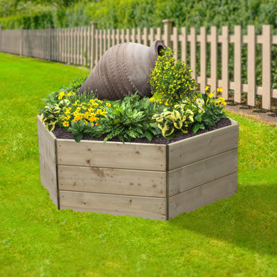 Severine Hexagonal Raised Bed - 60cm each side, Height 45cm